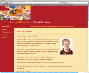 Website Gabriele Krumbach